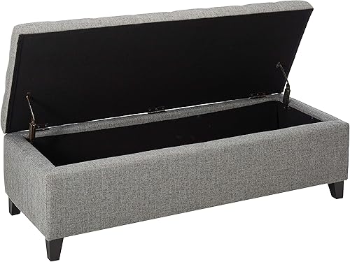 Miniatura 34 de Gabinete Otomano, para almacenamiento, tela color: Cielo/Azul/Gris/Marrón, Gris claro Gris claro, tela,Gris, tela,Verde azulado oscuro, tela