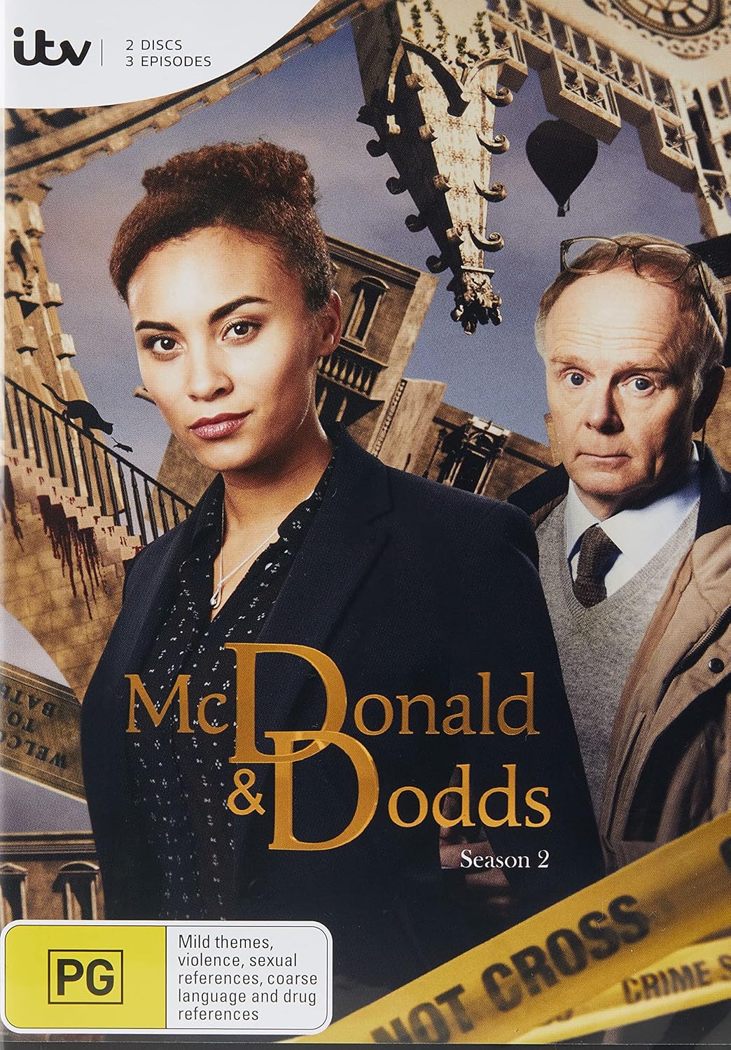 Amazon.com: McDonald & Dodds: Series 2 | NON-USA Format | Region 4