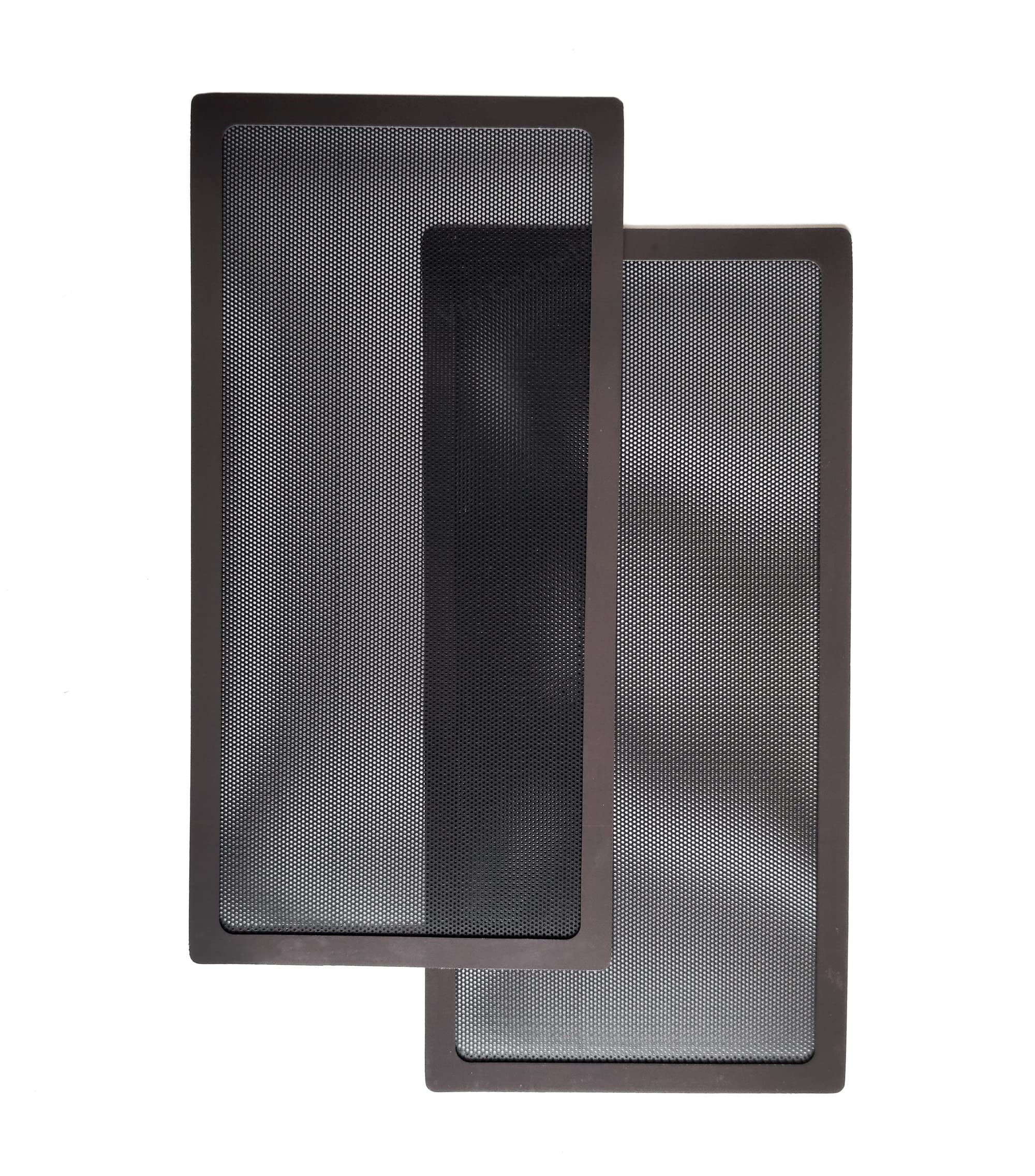 280 x 140 mm Magnetic Frame PC Cooler PVC Mesh Filter, 28cm x 14cm Computer Fan Dust Cover, Dustproof Grills for Computer Cooler (2pc Pack)