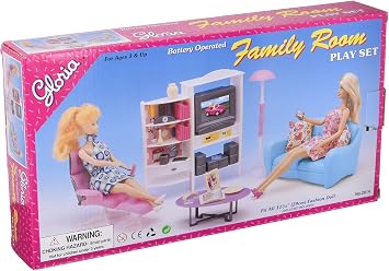 GLORIA Doll House Furniture Family Room