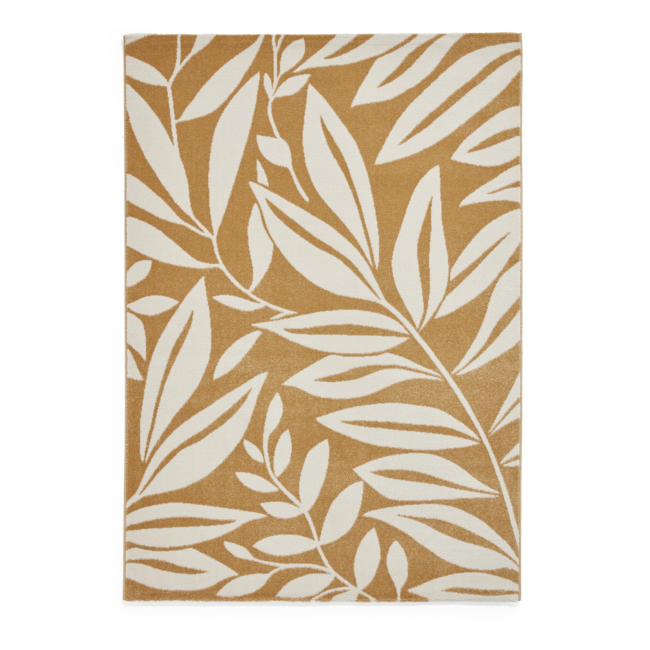 Think Rugs Catherine Lansfield Sorral Leaves Botanical Rug