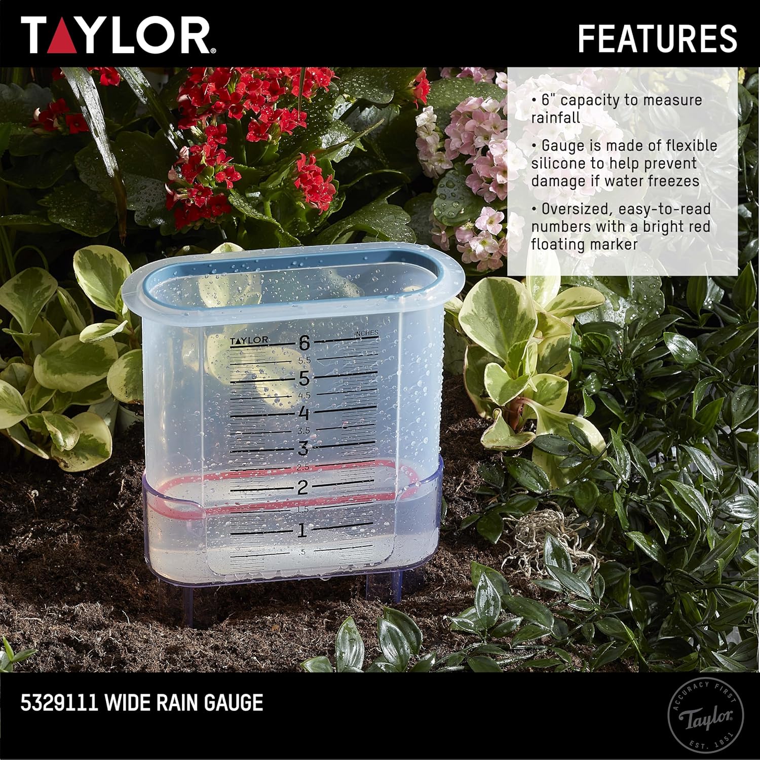 Taylor Break and Freeze Sprinkler Gauge