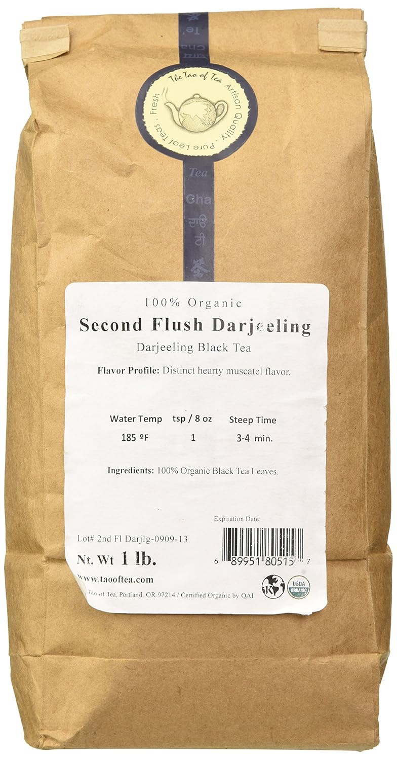 The Tao of Tea Second Flush Darjeeling, 1-Pounds