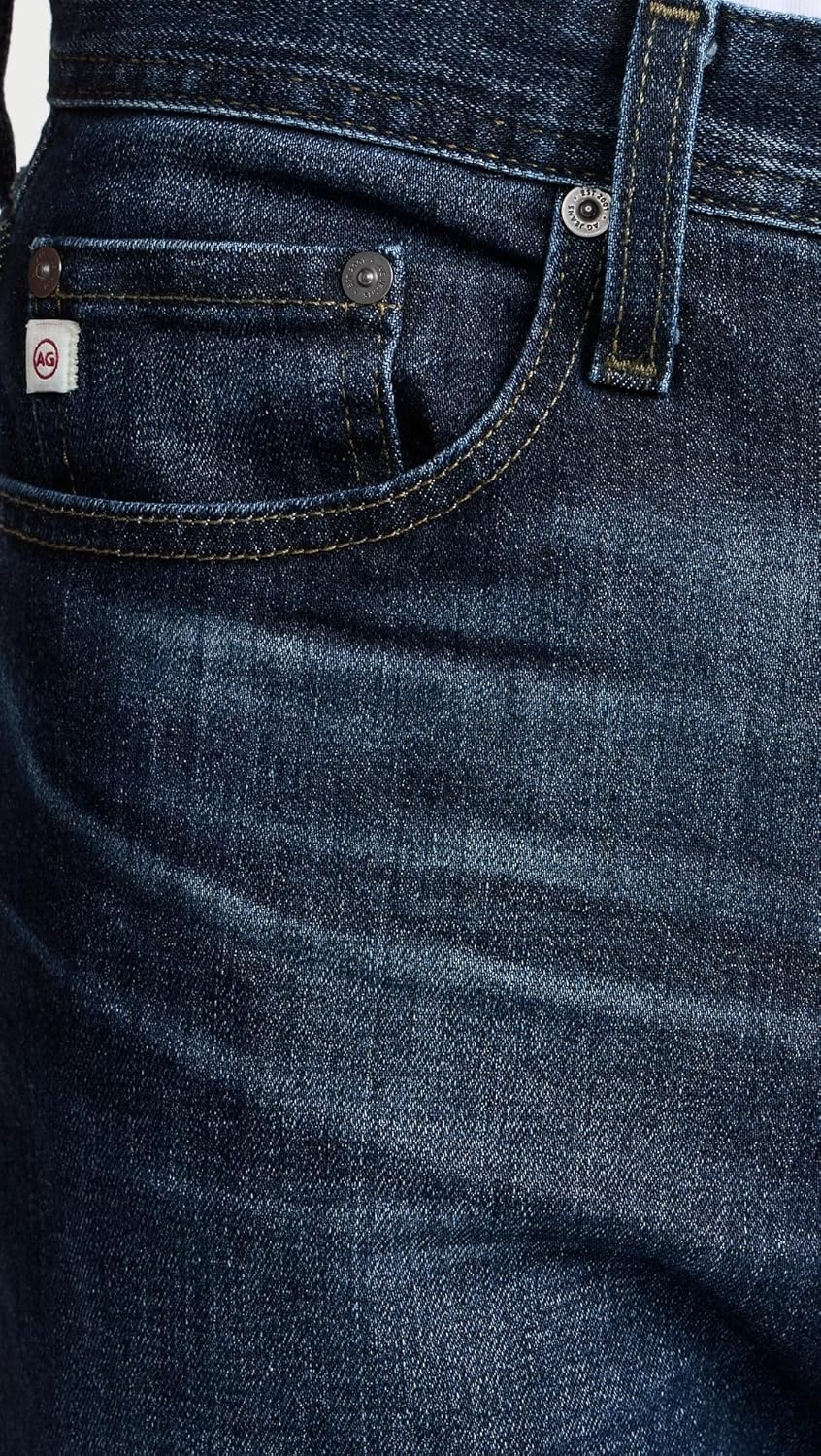 AG Adriano Goldschmied Men's Protégé Classic Straight Fit Jeans 32" - Image 6