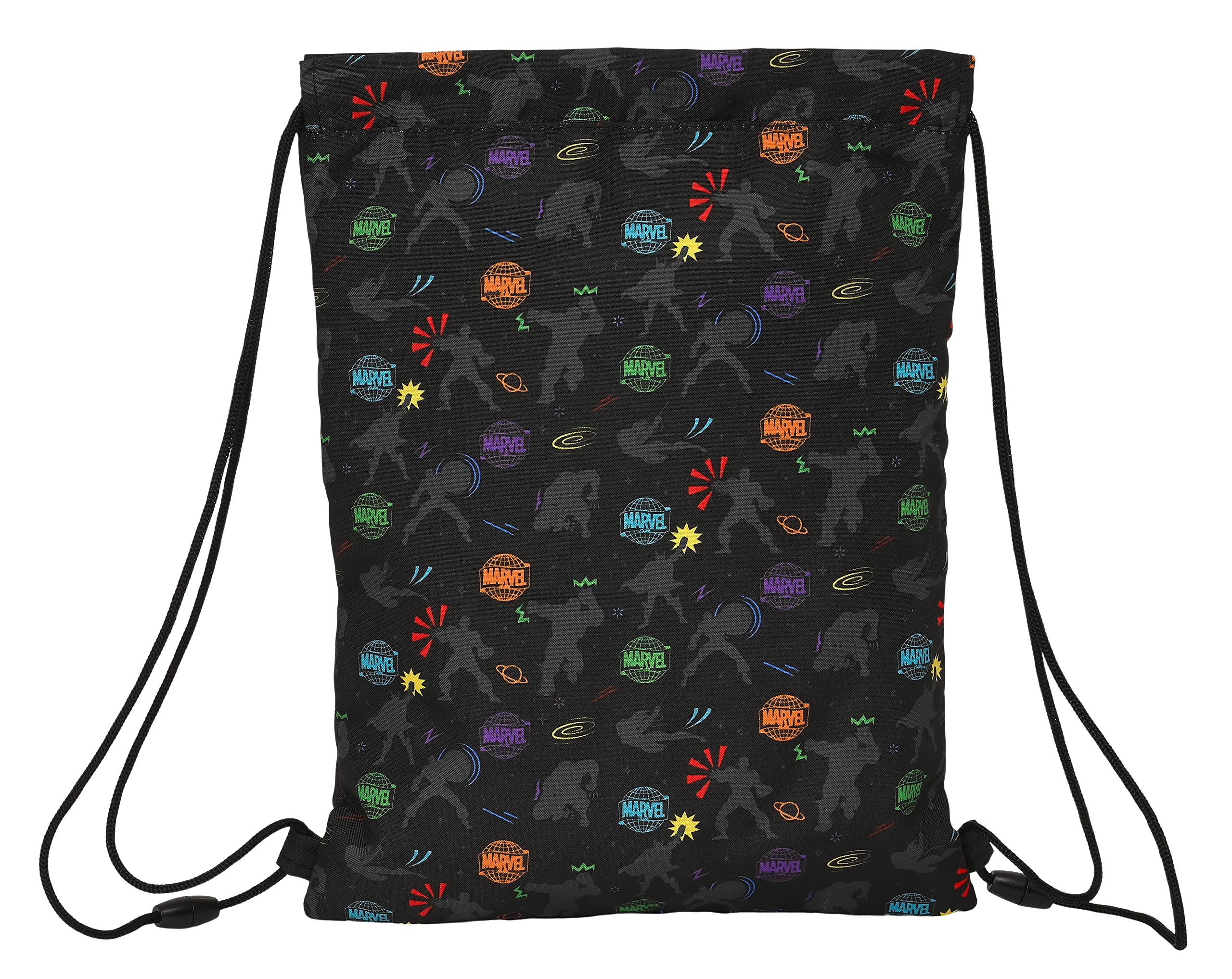 Safta M855 MONSTER HIGH - Mochila Saco Plano Junior, Mochila, Ideal para Niños de Diferentes Edades, Cómoda y Versátil, Calidad y Resistencia, 26x34 Unisex niños (Pack de 1)