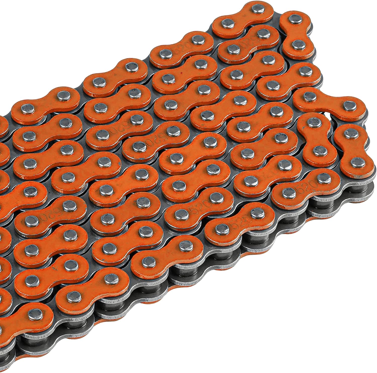 Caltric Orange Drive Chain Compatible with Yamaha Banshee 350 Yfz350 1987-2006