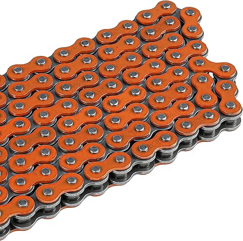 Miniatura 7 de Caltric Cadena de transmisión naranja compatible con Yamaha Raptor 350 Yfm350R 2004-2013