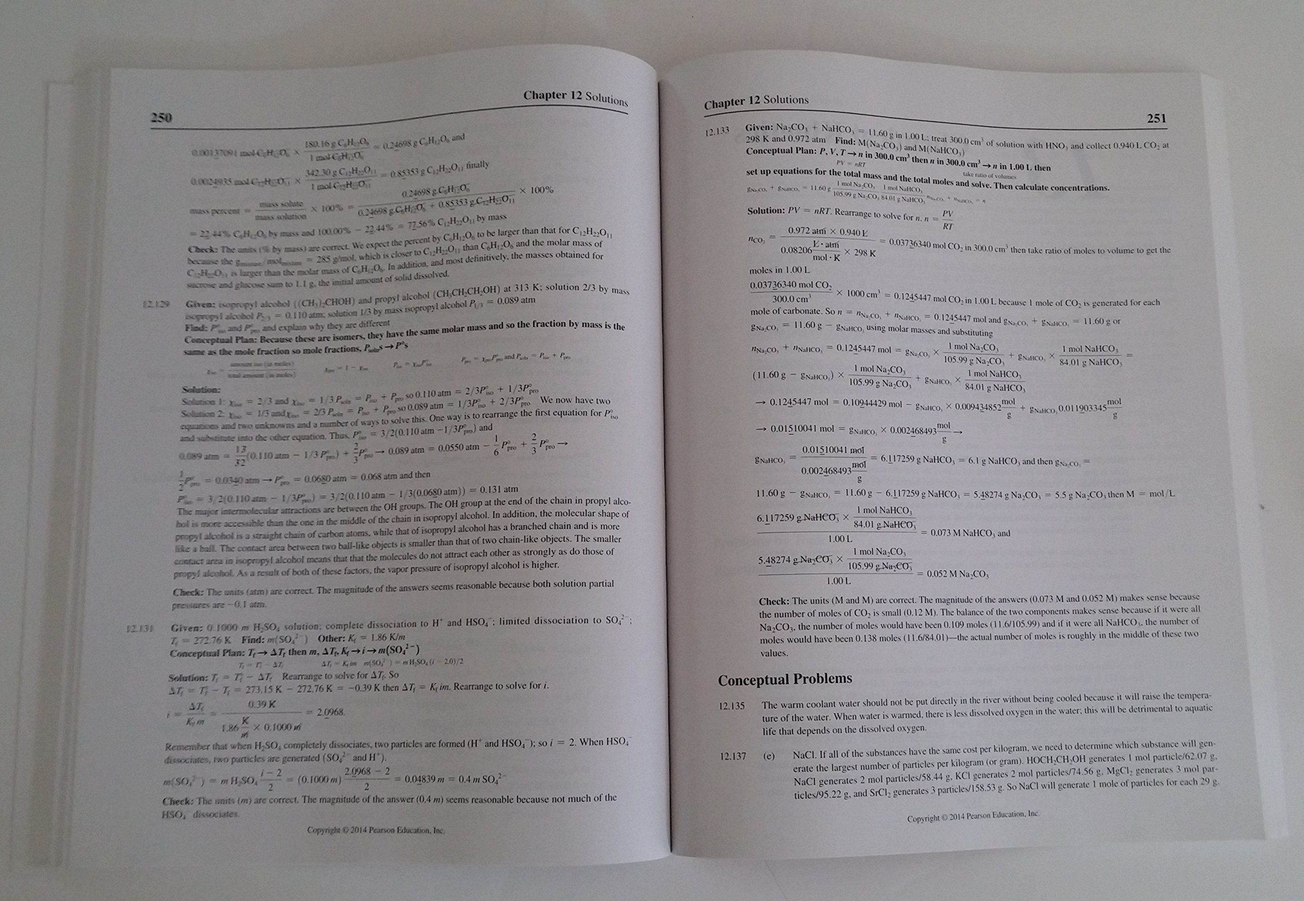 Selected Solutions Manual for Chemistry: A Molecular Approach, 3rd Edition - Image 5