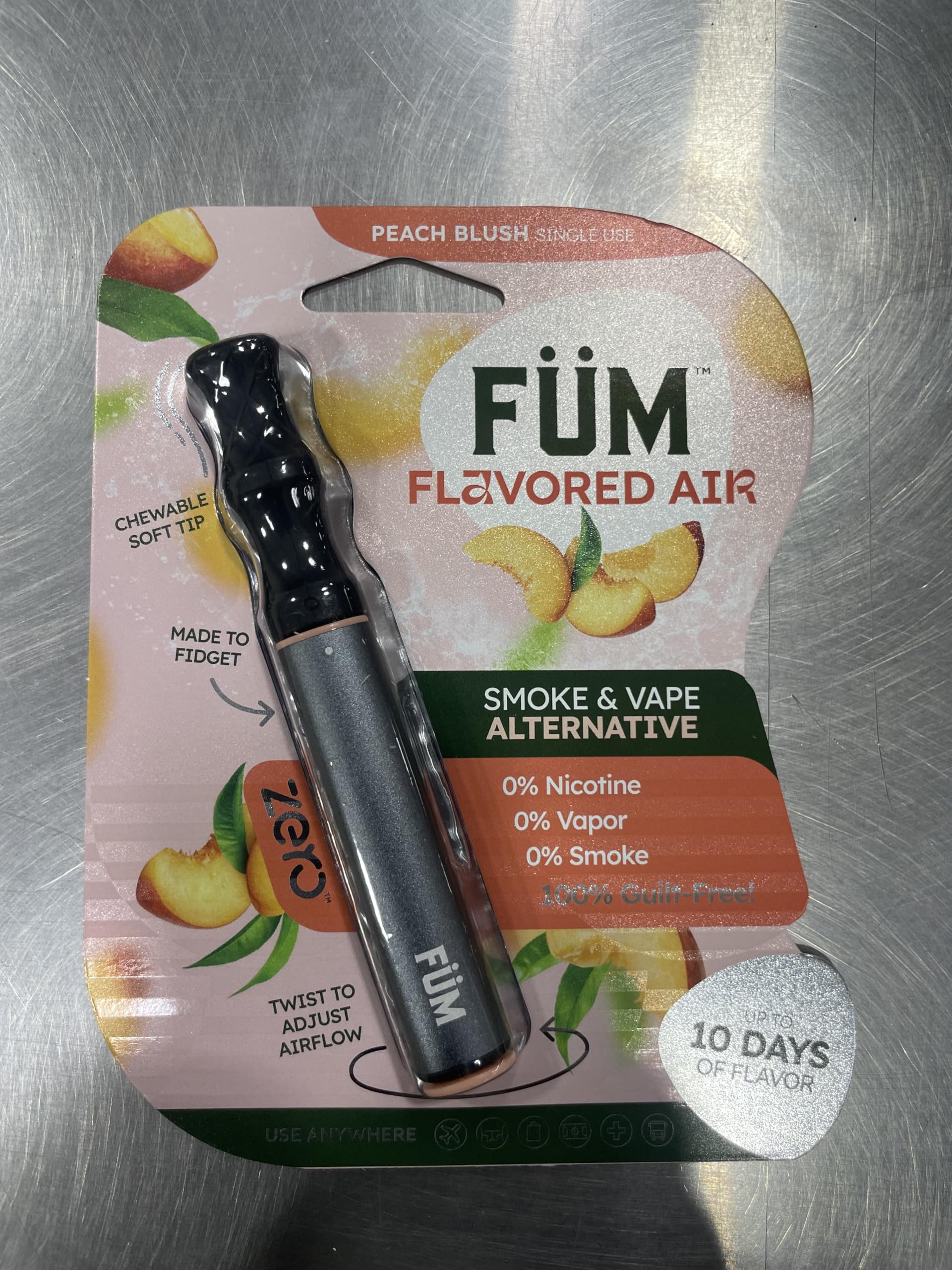 fume vape alternative FÜM Zero Flavored Air Device | Fresh, Pocket-Sized Habit Support Tool | Weighted, Portable & Refreshing Air Inhaler Tank Edition:Z Sub-Ohm Tank 5 CANADIAN-DSD Menthol Liquid 18mg/ml -