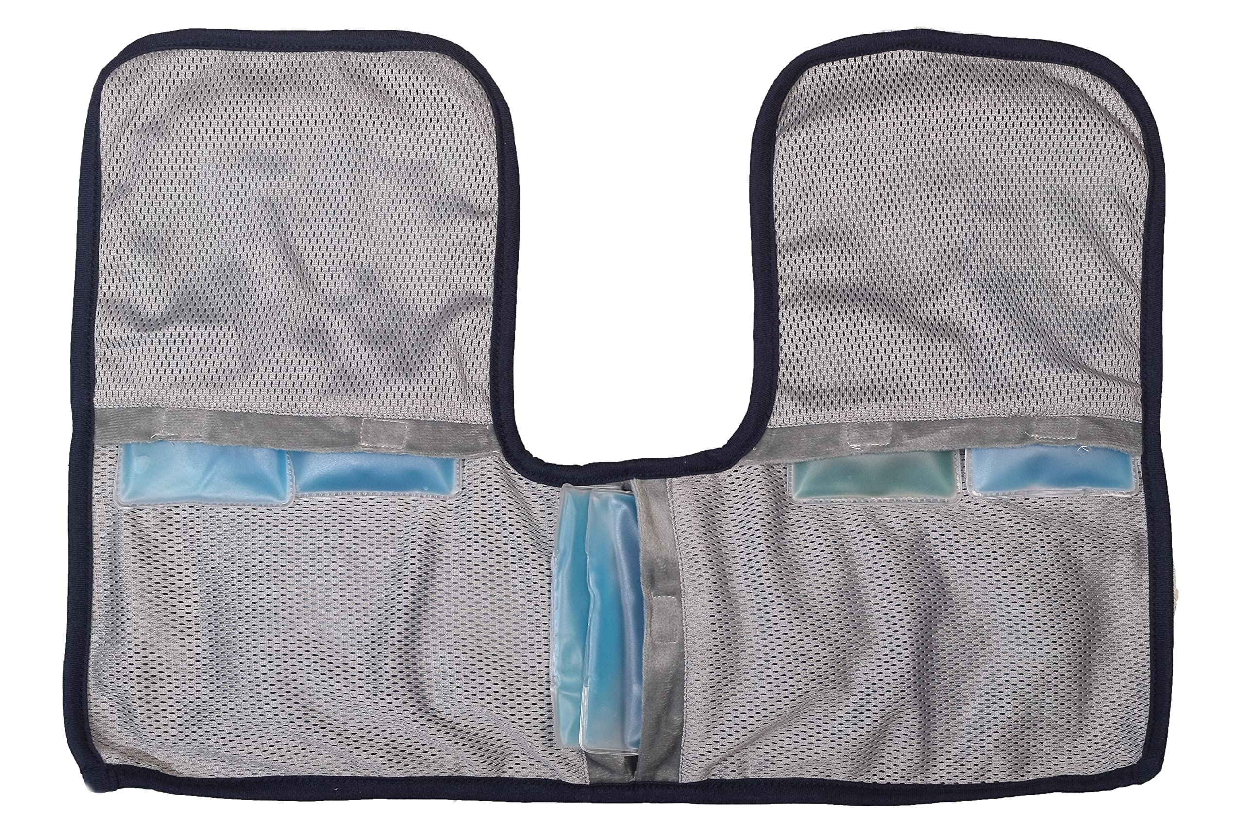 EcommerceHub® Neck Shoulder Hot & Cold Ice Pack, Large Hot & Cold Compress Shoulder Therapy Wrap -Reusable Gel Hot Cold Pack Wrap for Upper Back Pain Relief, Swelling, Injuries, Cooler, Bruises-Flexible Pad 2