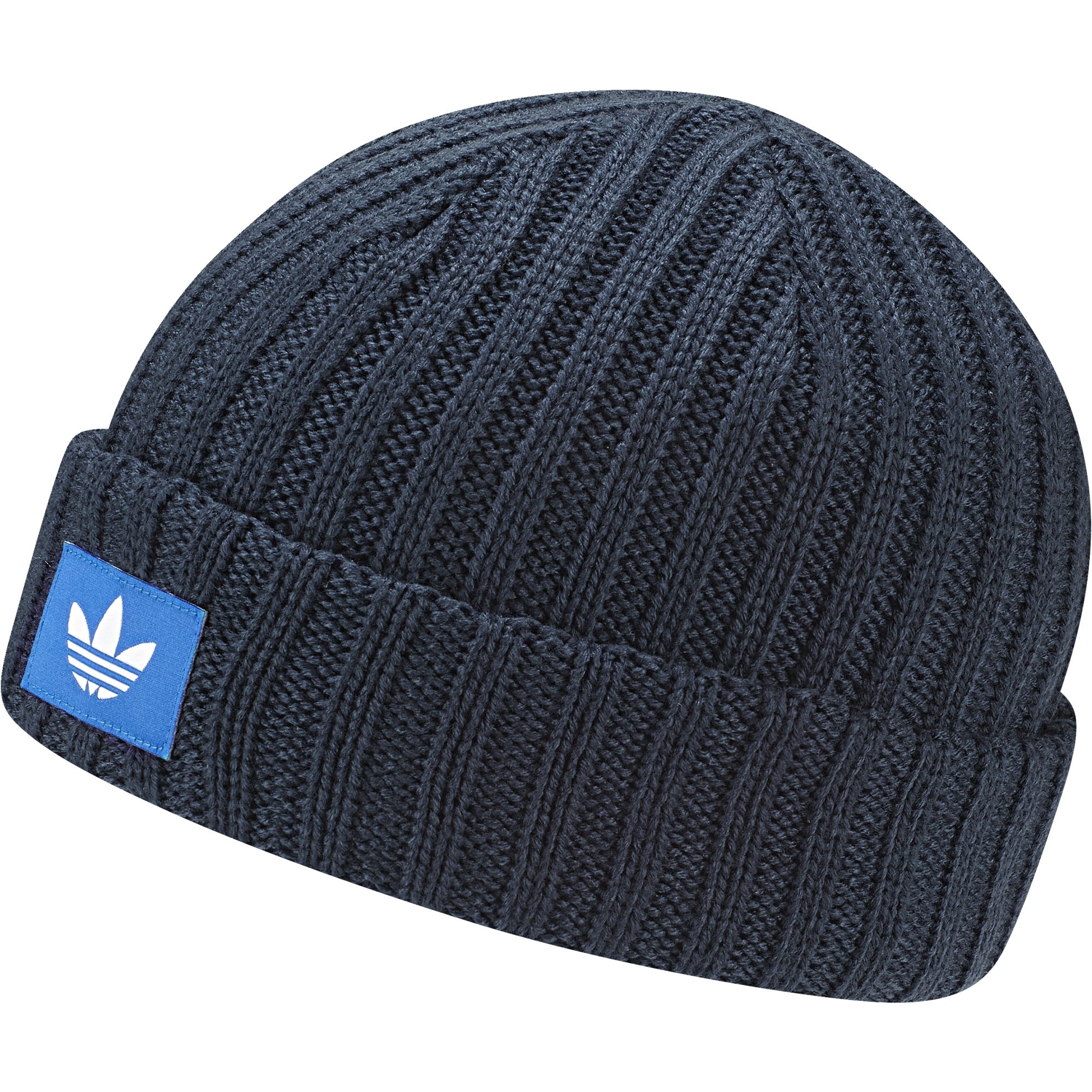 adidas Bonnet Noir pour Enfants avec Logo trèfle OSFY Bleu Marine