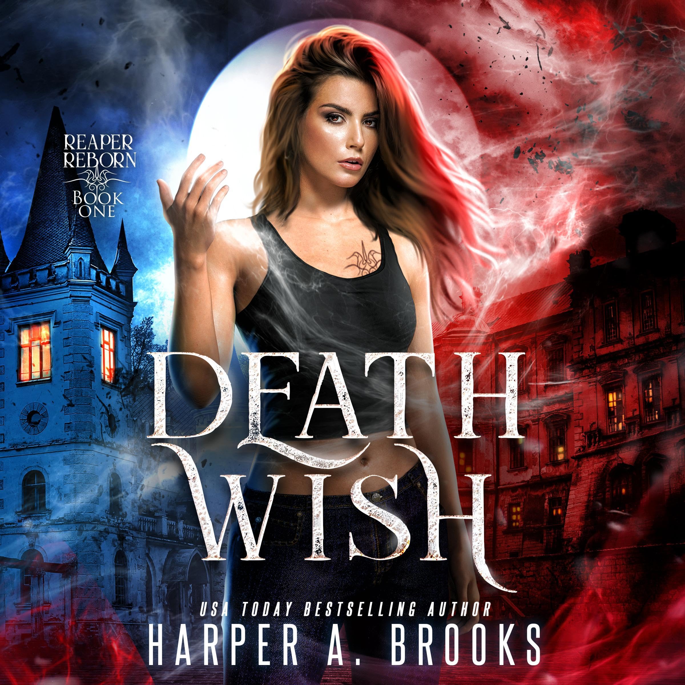Cover art for Death Wish: Reaper Reborn, Book One