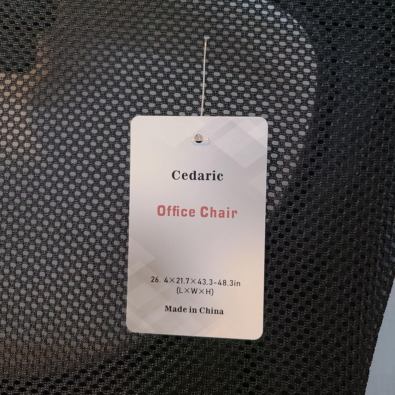 Cedaric Office Furniture, Ergonomic Mesh Office Chair , High Back Breathable Desk Chair with Adjustable Armrests, Swivel Task Chair