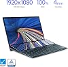 Laptop ASUS ZenBook Duo 14 UX482 con pantalla táctil FHD NanoEdge de 14", Intel Core i7-1165G7, NVIDIA GeForce MX450, 16GB RAM, 1TB SSD, ScreenPad Plus innovador, Windows 10 Pro, azul celeste, UX482EG-XS74T 3