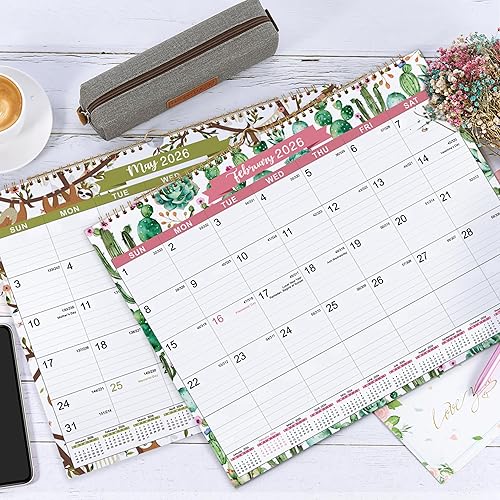 Miniatura 7 de Calendario de pared 2024  Calendario de pared grande 2024 de enero de 2024 a diciembre de 2024 con fechas julianas, 15 x 11.5 pulgadas,