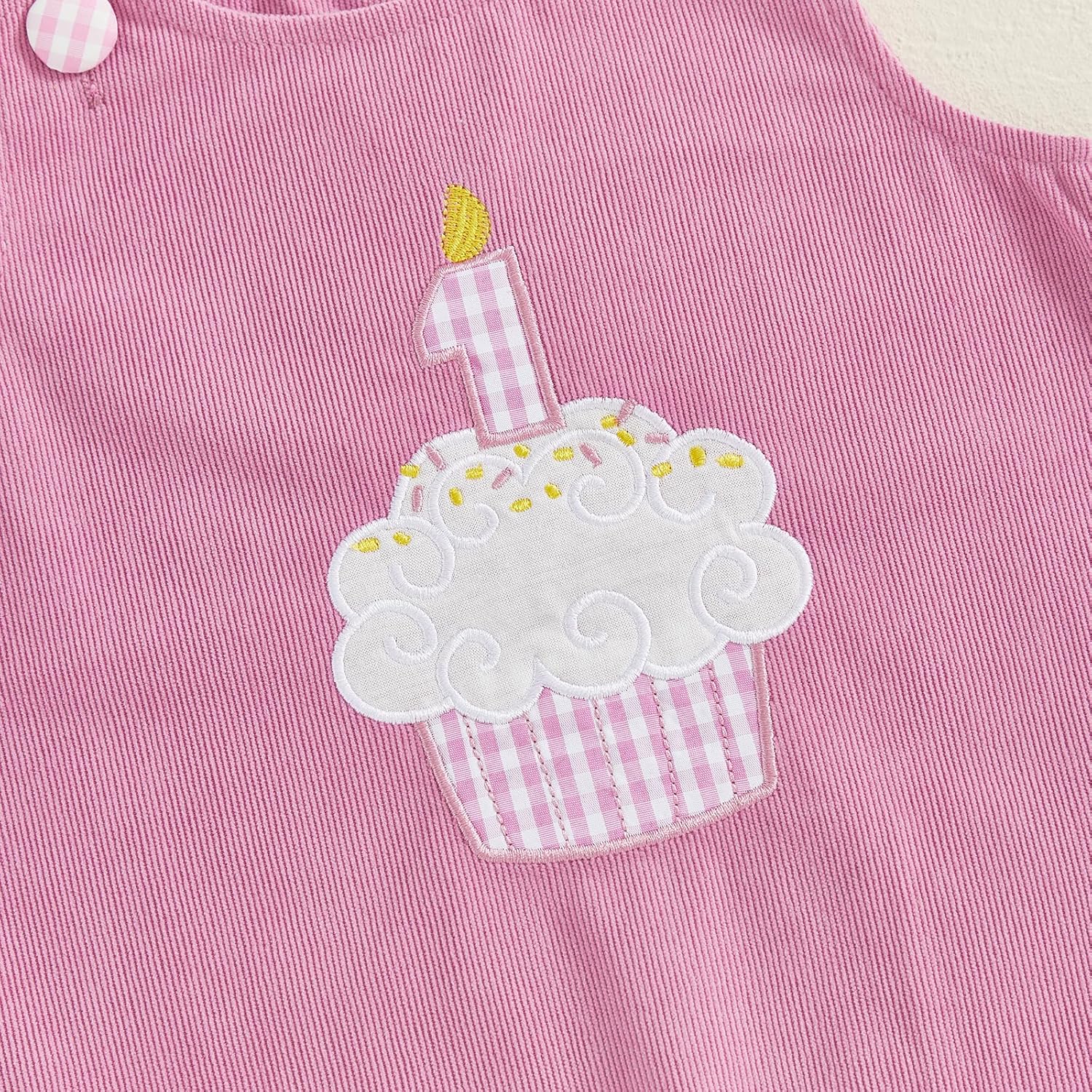 Baby Girl First Birthday Outfit Cake Smash Dress One Year Old Birthday Dresses Fall Winter Tunic Playwear - Image 5