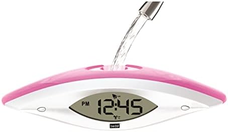 Bedol – Recyclable & Eco-Friendly Water Clock – Alarm Clock Without Batteries or Electricity – Clock for Bedroom – Easy to Set Modern Clock – Clocks with Fun Design – Water Powered Clock