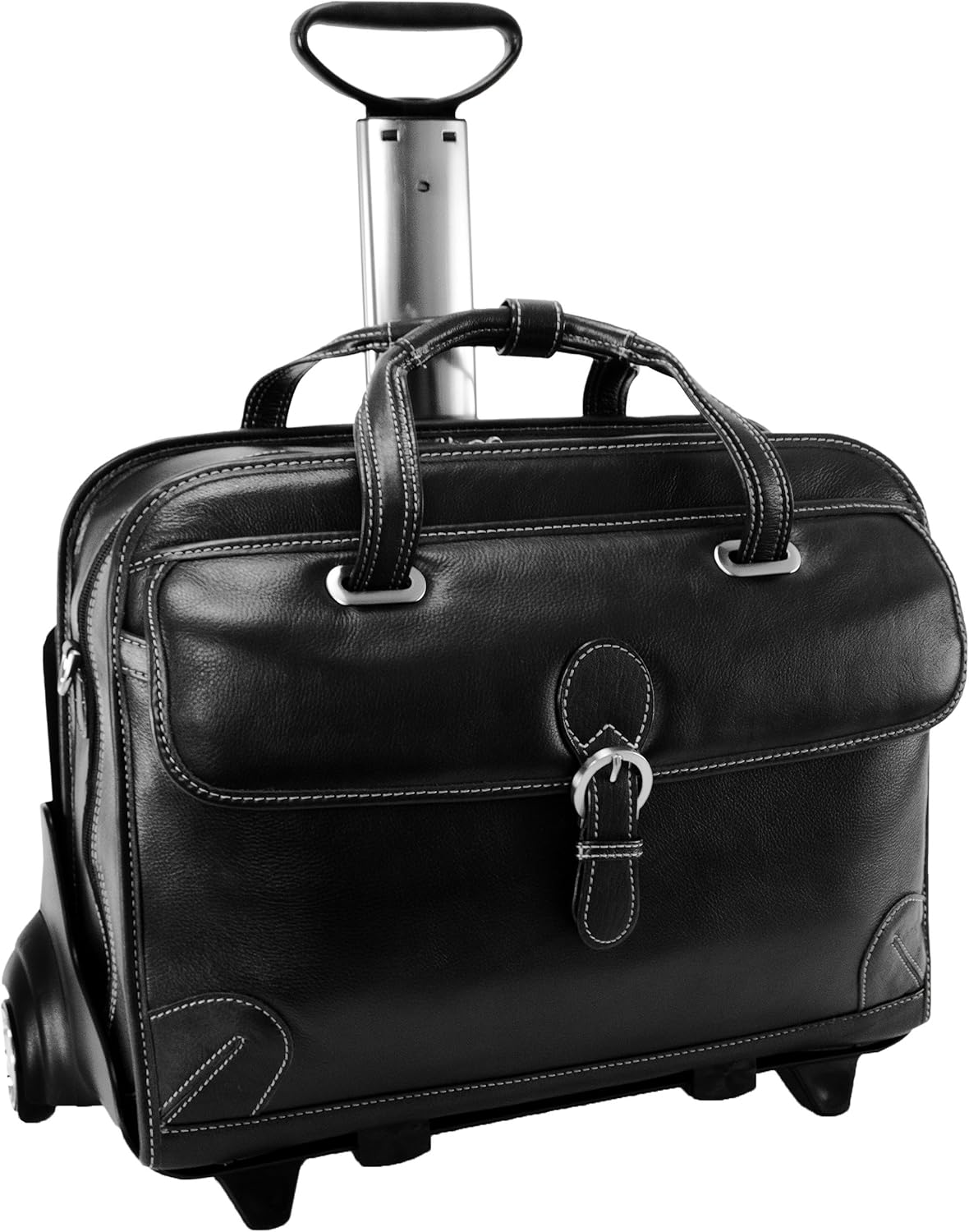 Siamod Carugetto Wheeled 17" Laptop Bag Black Electronics