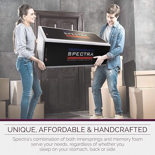 Miniatura 7 de Spectra Elementos ortopédicos del colchón colchón de la parte superior de la almohada del filo del cuchillo firme de 11 pulgadas