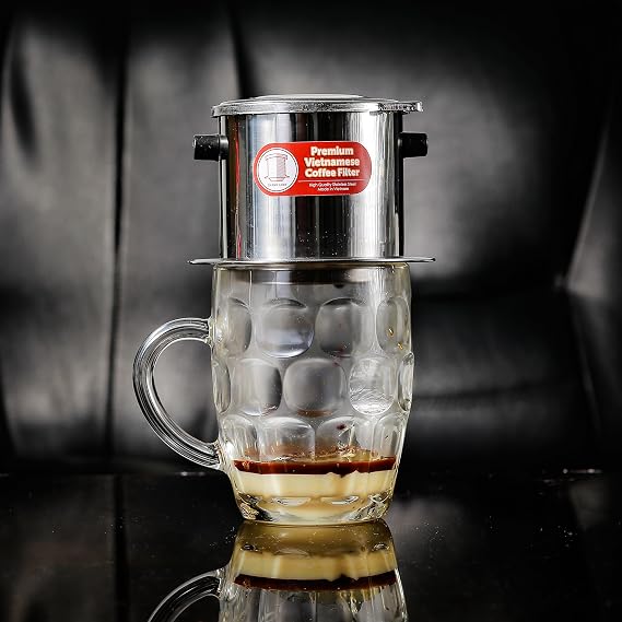 Vietnamese Dripper Filter. is Suitable for Trung Nguyen Coffee (1, X-Large) (in Many Sizes)