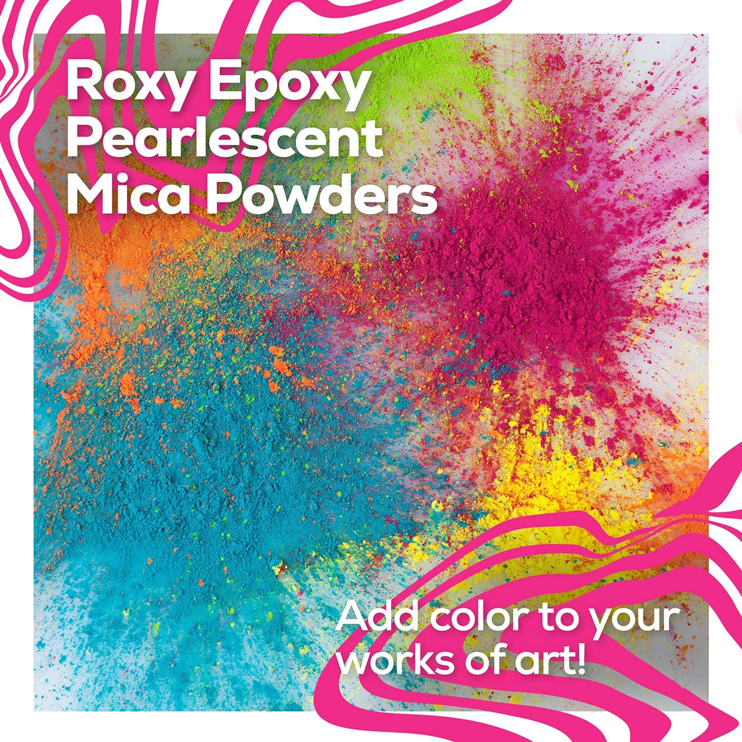 24 Colors Pearlescent Mica Powder 5g/0.18oz Each Bag - Natural Cosmetic Grade Pigment for Epoxy Resin Dye - DIY Soap Making, Fine Arts, Makeup and Jewelry