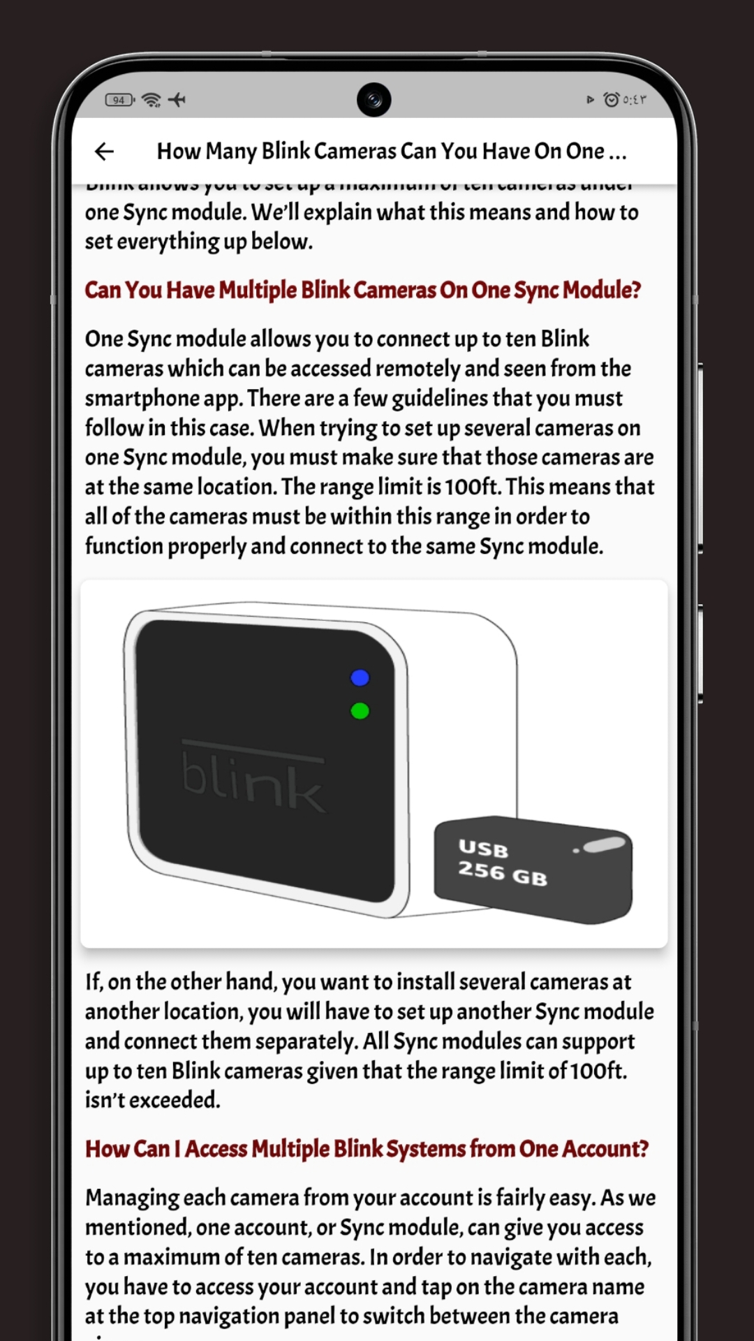 Blink mini camera App on Amazon Appstore