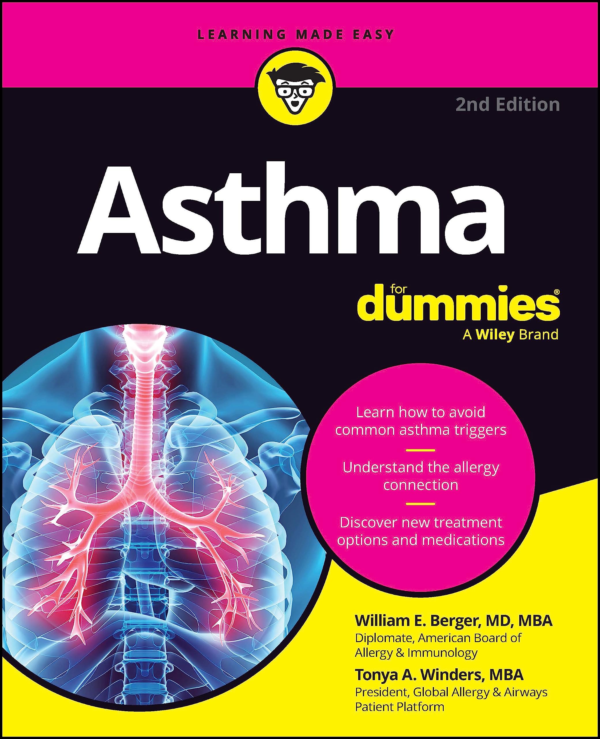 Asthma for Dummies by William E. Berger and Tonya A. Winders (2023, Trade ...