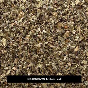 Frontier Co-op Mullein Leaf, Cut and Sifted - Dried Mullein Leaves, Ideal for Loose Leaf Tea, Tea Bags, Gummies, Extract, Capsules - Kosher | 16 Ounce (Pack of 1)