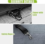 Pet Carrier Bag Large, Cat Carrier Handbag, Portable Dog Travel Bag, Breathable Mesh Fabric, Suitable for Both Long and Short Trips, Used for Cats and Puppies Under 7KG (L,Grey)
