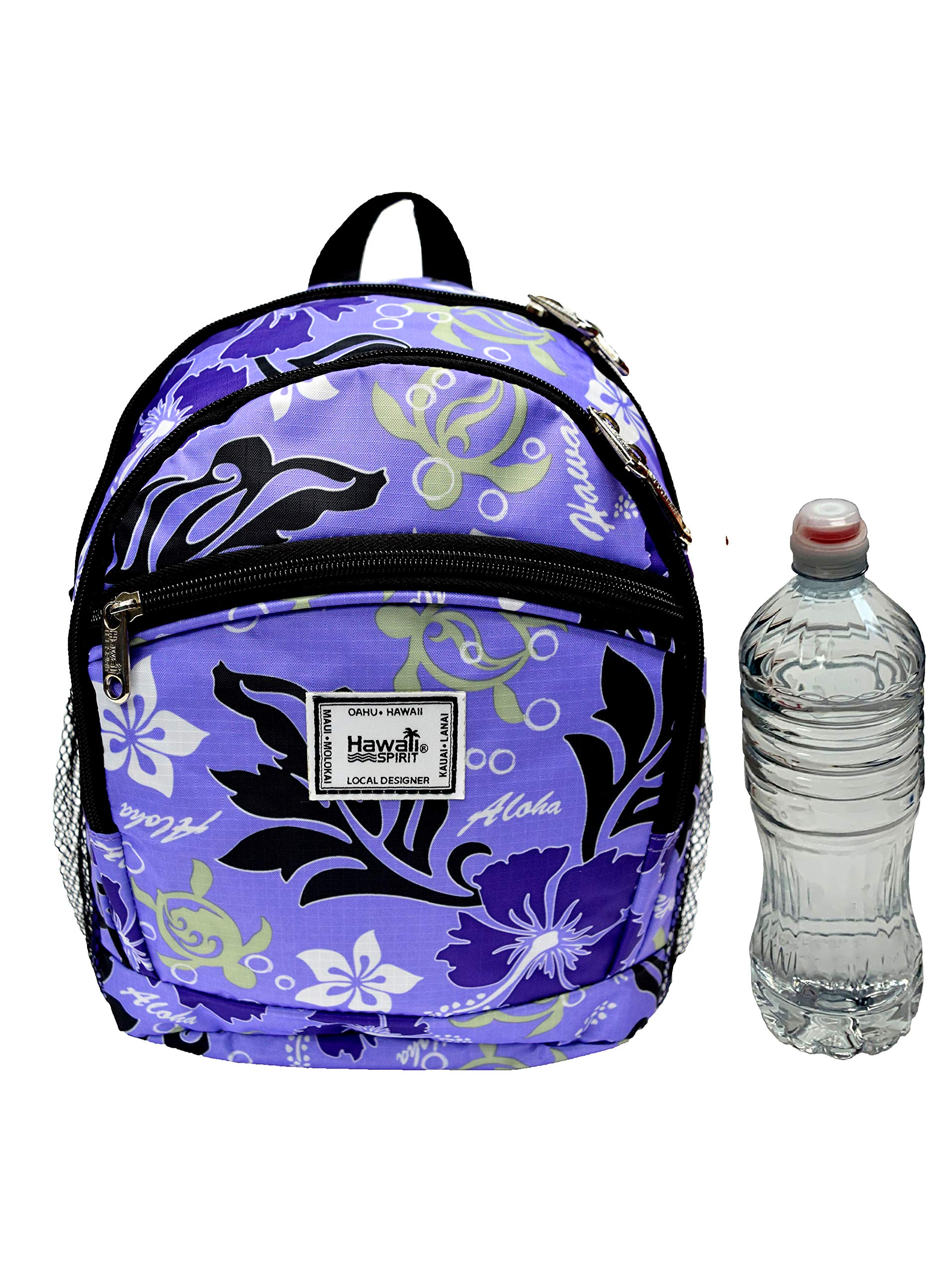 Hawaii Spirit "Island Spirit" Junior Backpack (Purple, Honu Family 2)