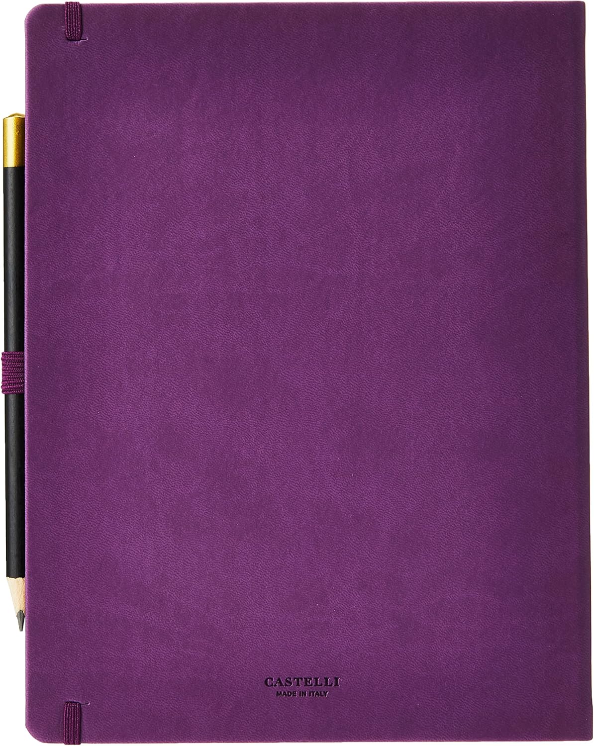Castelli RQ27/25-477 Large Lined Ruled Tucson Notebook - Purple