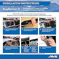 Vista 4 de Auto Ventshade 25902 Bugflector II protector de capó