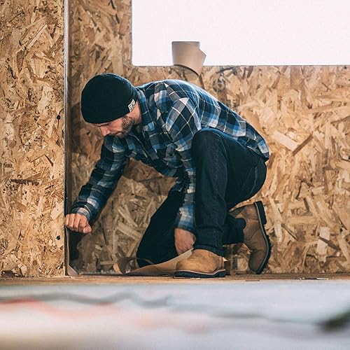 Vista 6 de Kodiak Botas de trabajo Chelsea impermeables McKinney con punta compuesta ESR para hombre Marrón