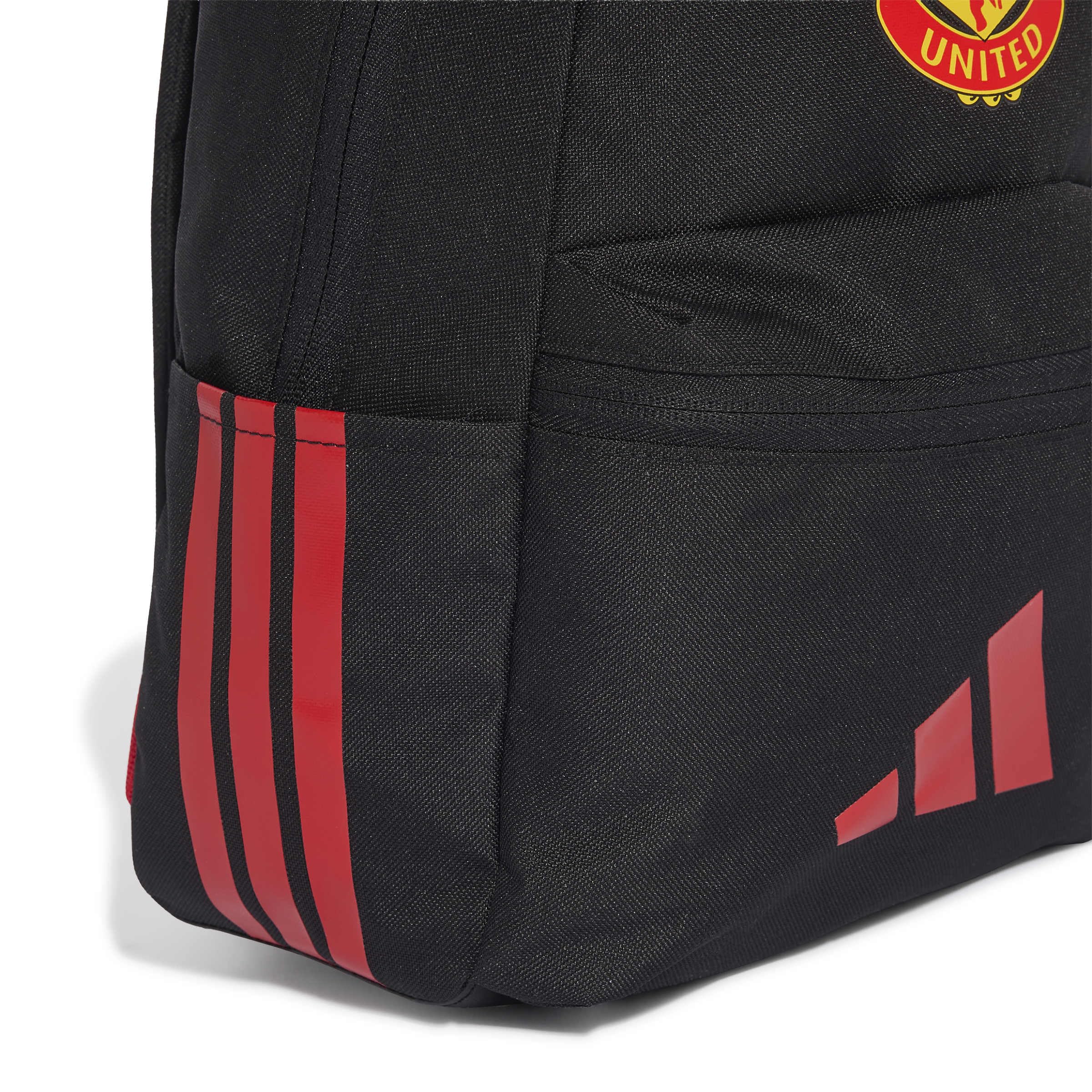 adidas Unisex Kids MANCHESTER UNITED KIDS BACKPACK One Size black/mufc red - Image 3