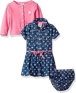 Baby Girls' Dress with Sweater or Jacket - coolthings.us