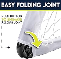 Vista 3 de Franklin Sports MLS Fold-N-Go Soccer Goal