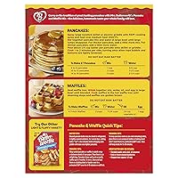 Vista 4 de Mrs. Butterworth - Mezcla de panqueques y waffle, 32 onzas (paquete de 2)