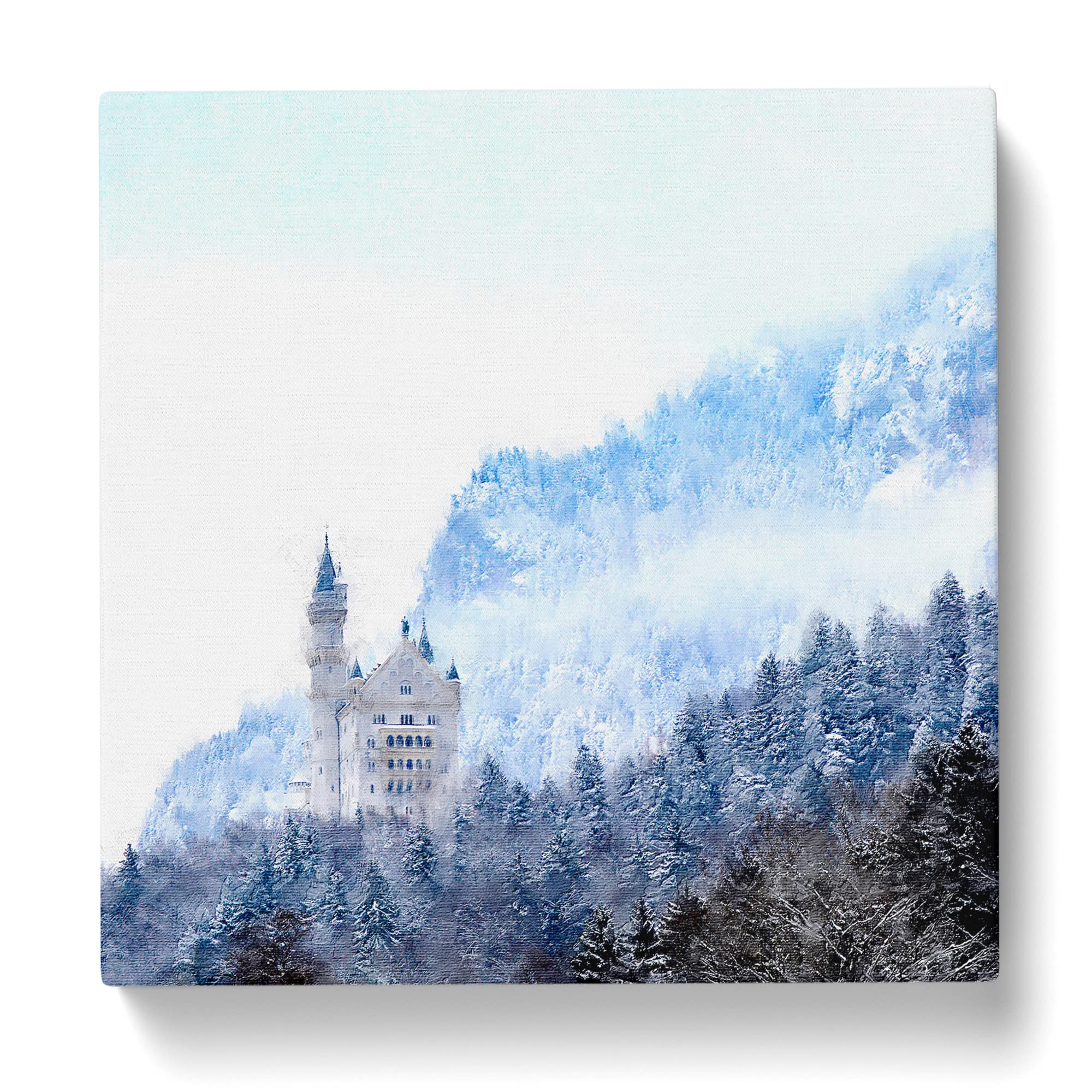 Neuschwanstein Castle in Germany Canvas Print, Mixed, 35L x 35W cm - Image 3