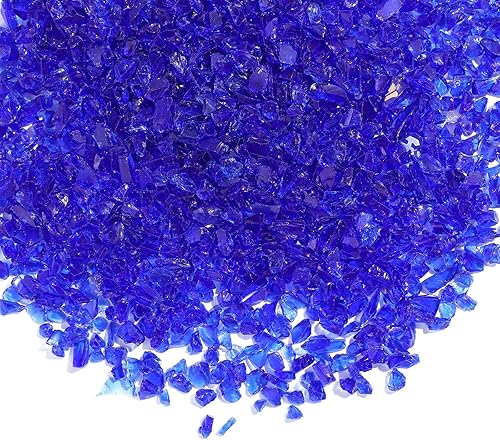 Miniatura 4 de Vidrio triturado para manualidades, piezas de vidrio roto decorativas reflectantes templadas trituradas para jarrón, piscina, bar, pecera,