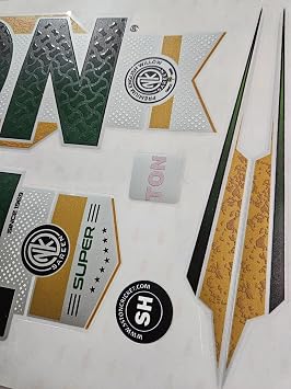 AYN Cricket Bat Sticker 3D Embossed English Willow Fiber Tape Sports Accessories Protection, SUPER Green