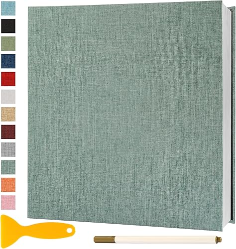 Álbum de fotos autoadhesivo Semfalbuums con páginas adhesivas, álbumes de fotos magnéticos con páginas adhesivas para fotos de 4x6, 5x7, 8x10,