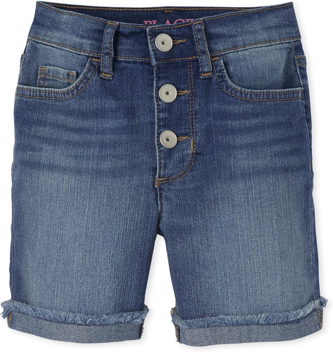 The Children's Place Girls' Denim Bermuda Shorts
