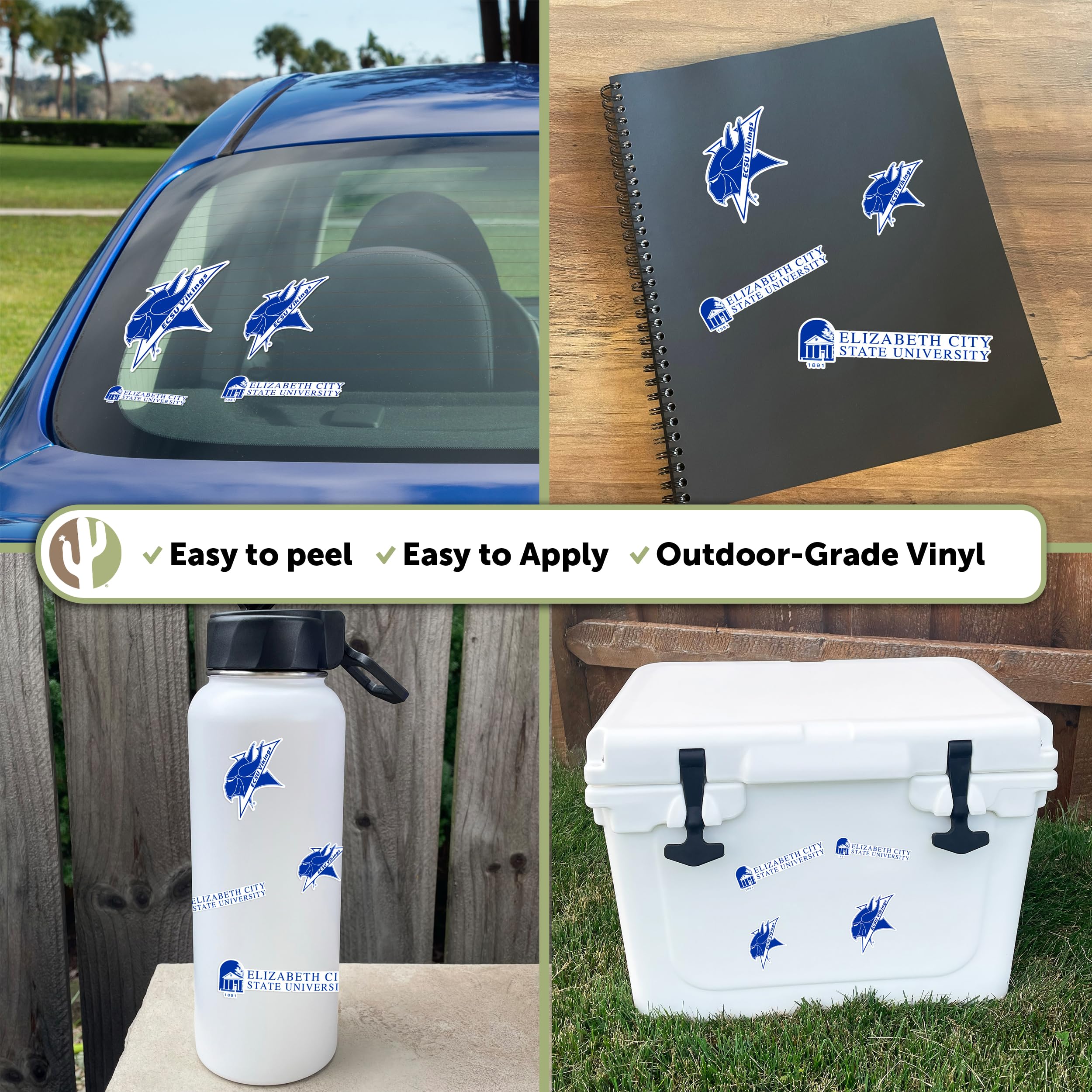 Utah State University Aggies NCAA Sticker Sheet - 8.5x11 Inches, Officially Licensed Vinyl Decals - View #14