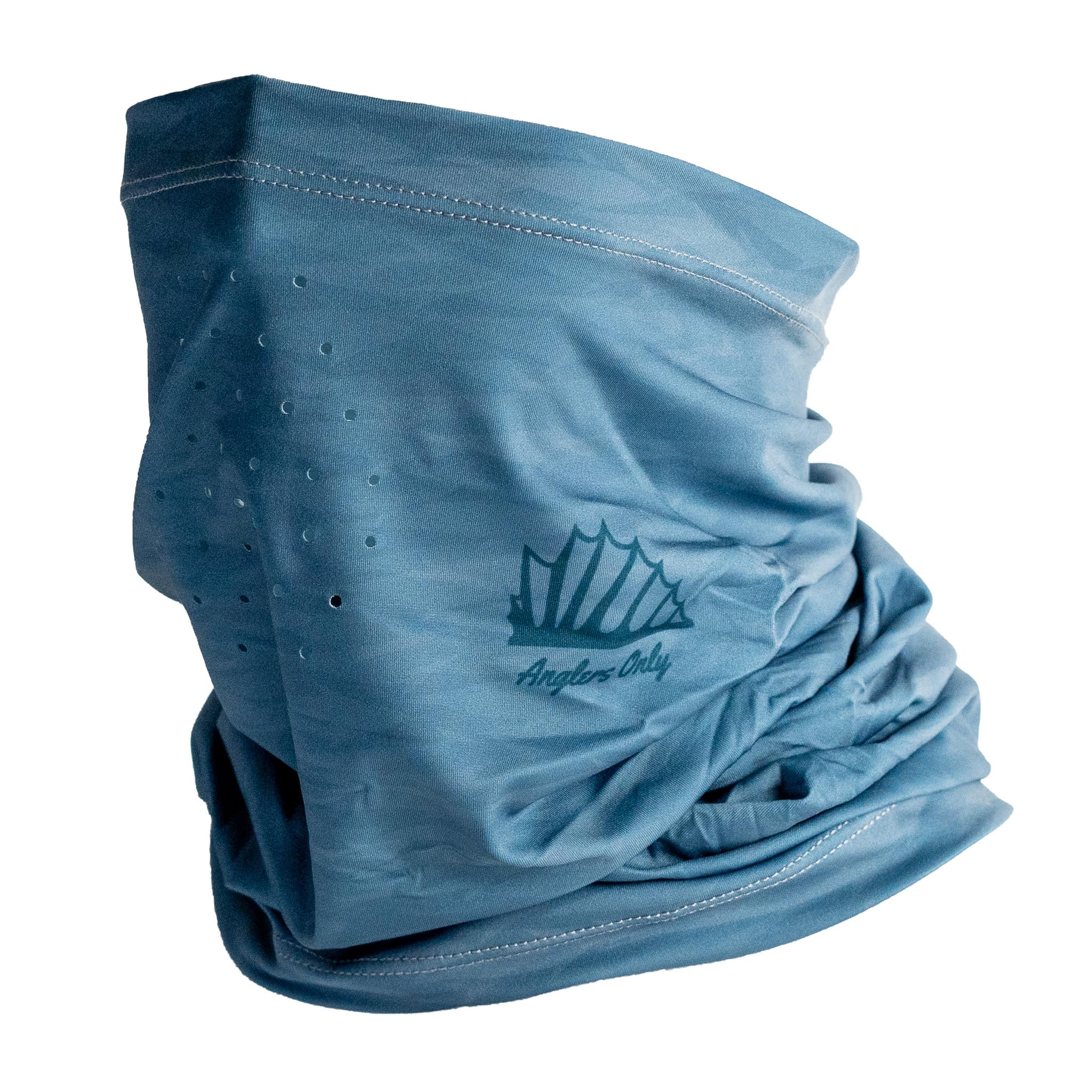 Anglers Only Unisex Ghost Shoal Fin Up Upf50+ Cooling Neck Gaiter - Multifunctional Bandana Scarf With Sun Protection For Fishing (Ghost Shoal)