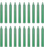 Vista 28 de Mega Candles 20 piezas Velas Cónicas Mini Exquisitas de Conjuro Sin Aroma Morado Oscuro, 4 Pulgadas de Alto x 1/2 Pulgada de Diámetro, Campanillas