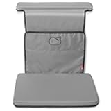 Baby Bath All-in-One Elbow Saver and Kneeler, Moby, Grey