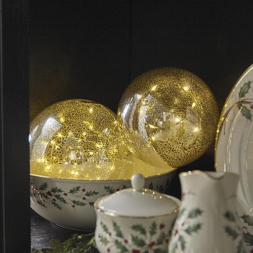 Vista 36 de Lenox Holiday - Tazón de sopa o pasta con borde navideño