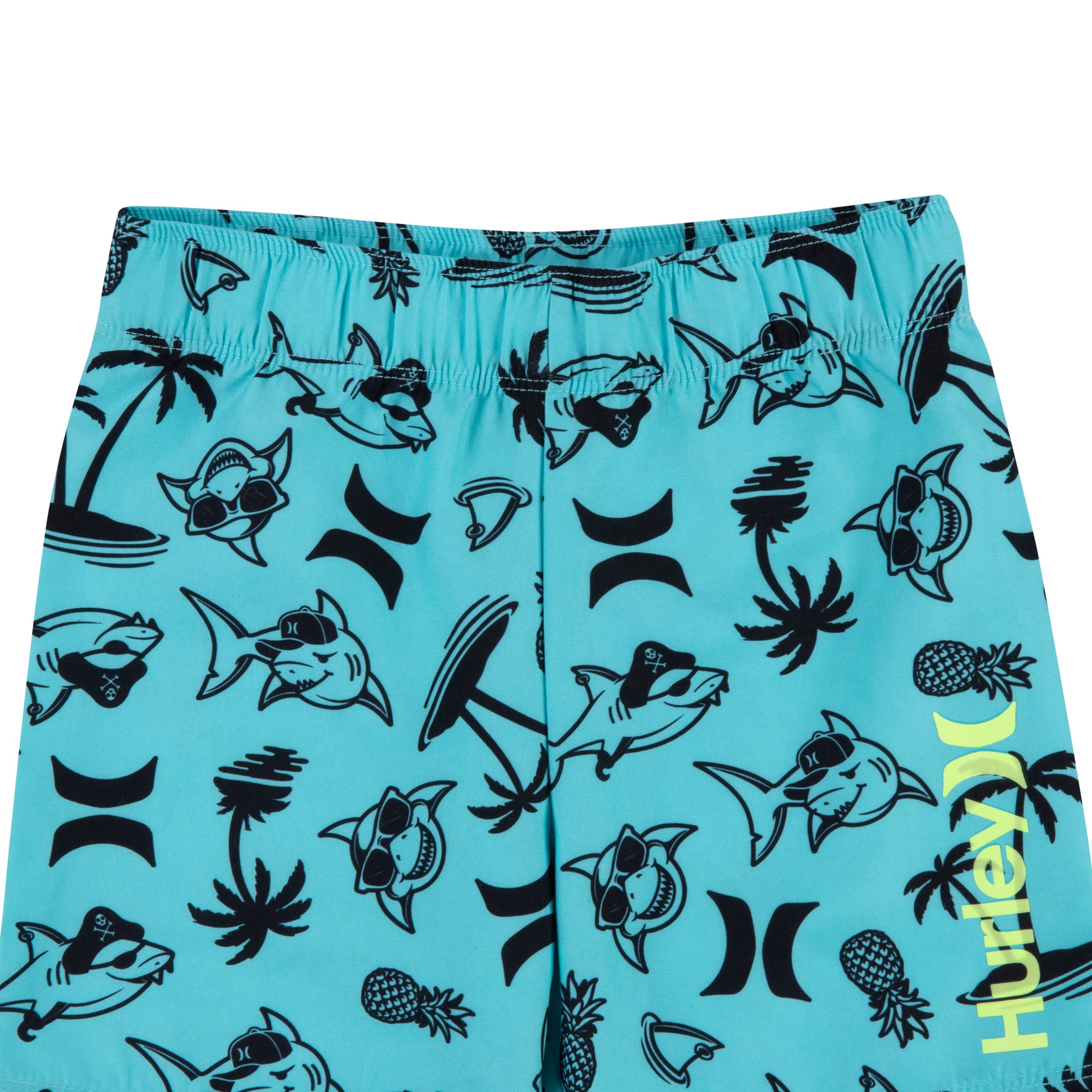 Hurley Hrlb Shark Paradise Set Pantaloncini da Board Bambini e Ragazzi