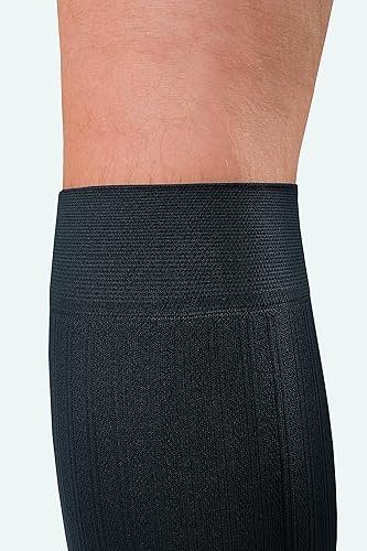 Miniatura 5 de JOBST forMen Ambition - Calcetines altos hasta la rodilla con tecnología SoftFit, 20-30 mmHg, calcetines de compresión para vestir, puntera cerrada,