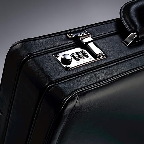 Miniatura 4 de Samsonite Fijación de cuero unido 156 Negro 18 Fijación de cuero regenerado Negro